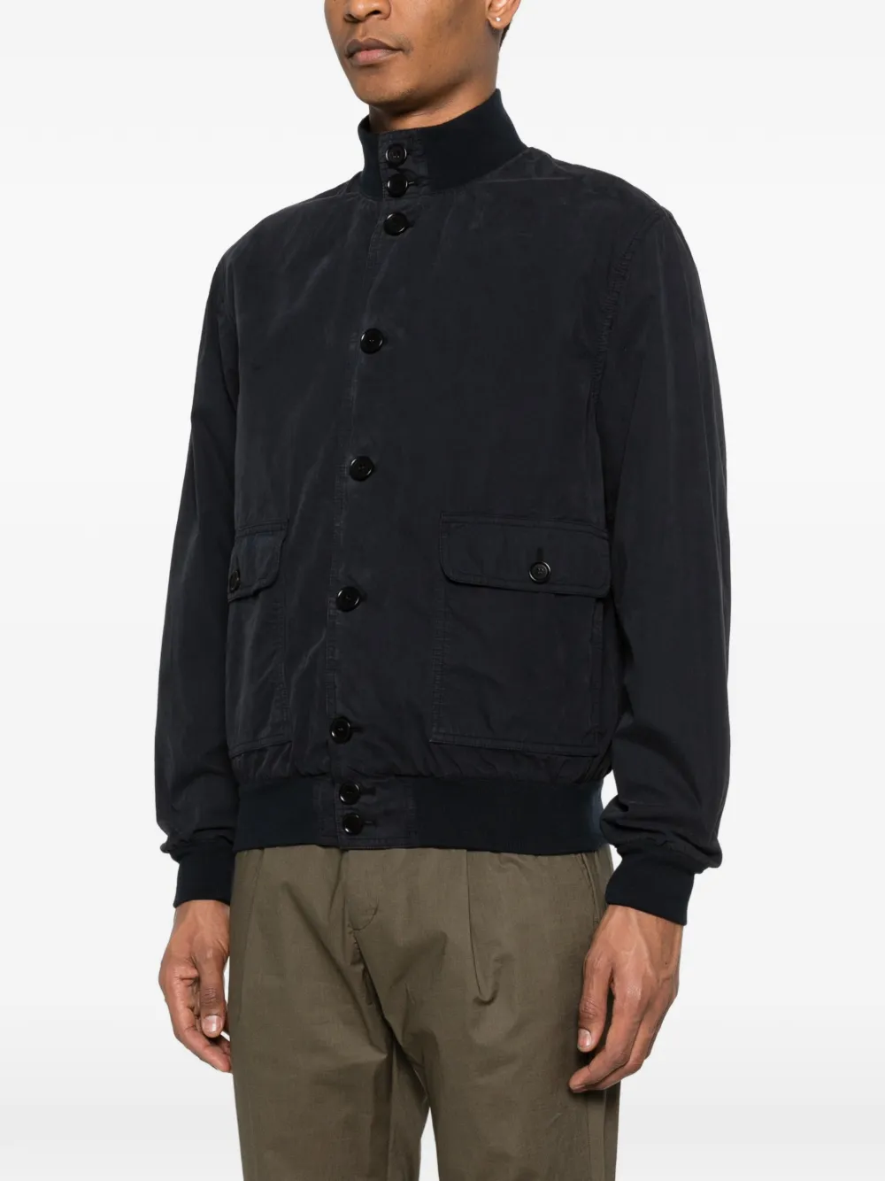  Aspesi Button Pocket Jacket - Blue 