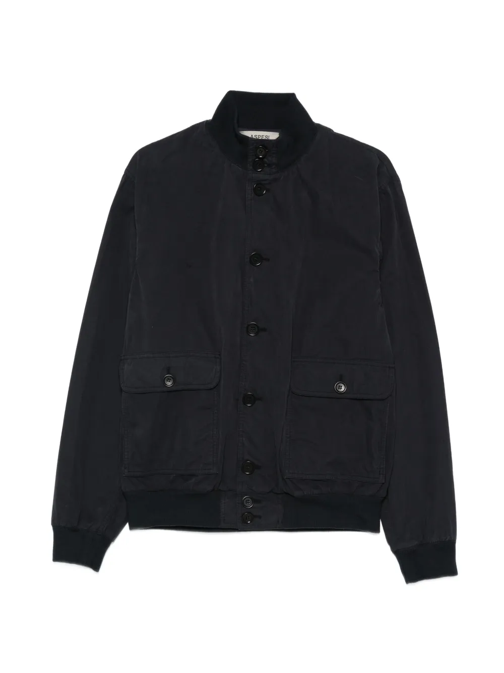 ASPESI button pocket jacket - Blu
