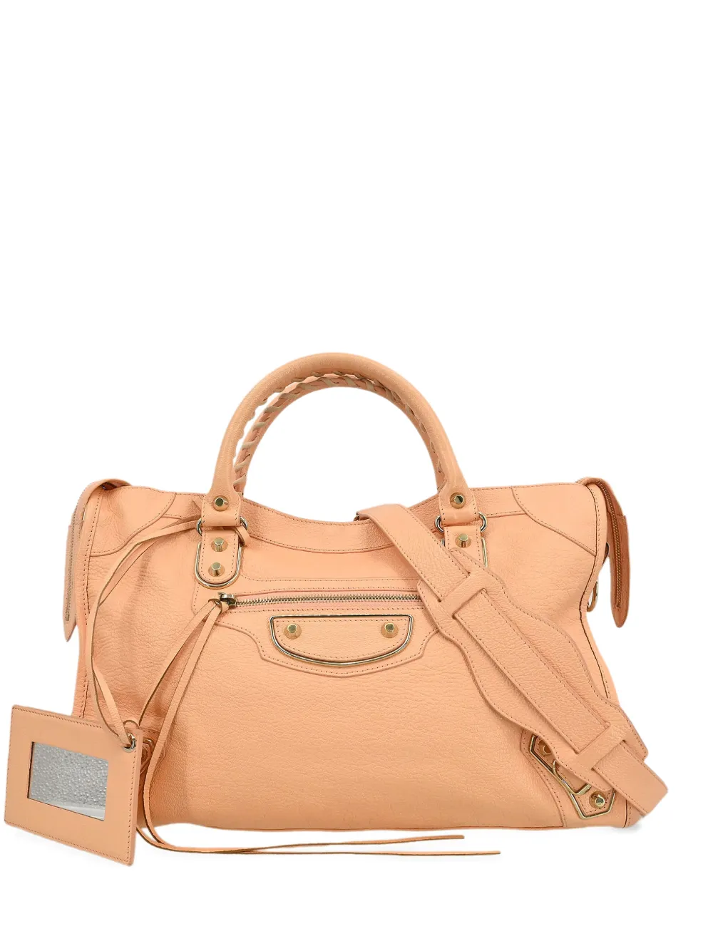 Balenciaga Pre-Owned 2015 metallic edge classic city tote bag - Toni neutri