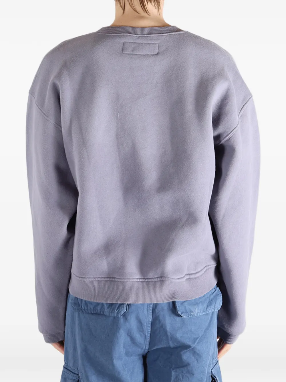ERL Sweater met borduurwerk Paars