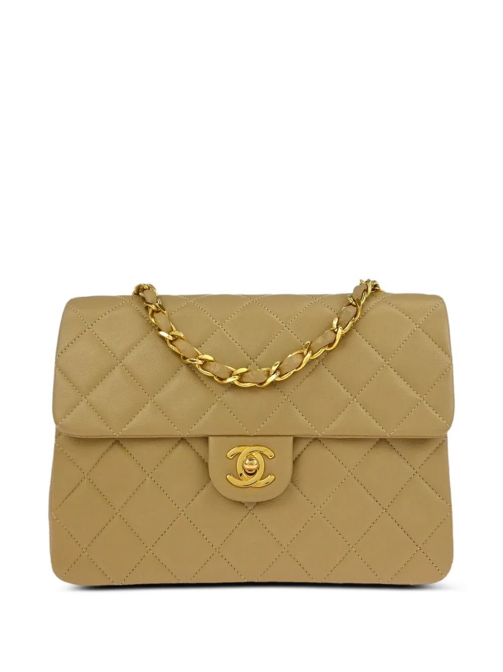 CHANEL Pre-Owned 1990s Square Flap shoulder bag - Toni neutri