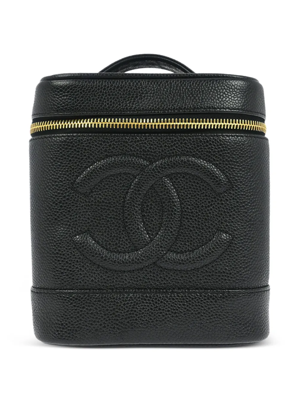 CHANEL Pre-Owned 2002 Timeless vanity case - Nero