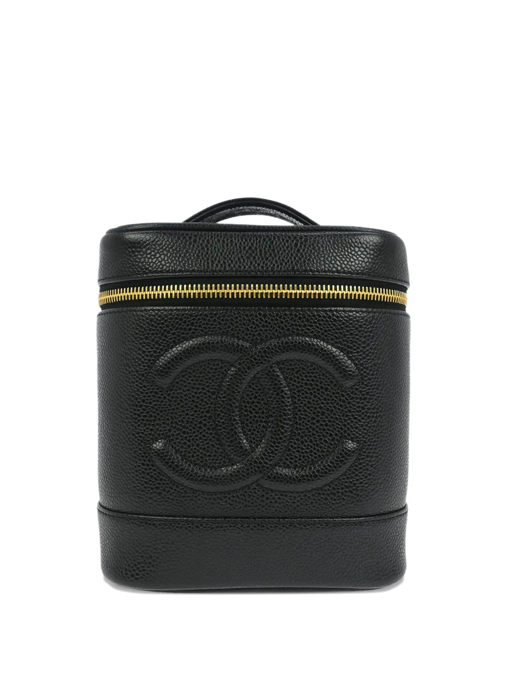 CHANEL Pre-Owned 2002 Timeless vanity case - Nero