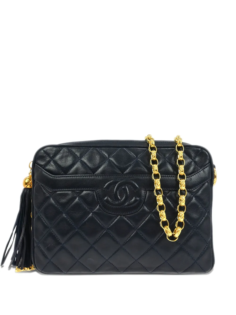 CHANEL Pre-Owned 1990 small Camera shoulder bag - Blu