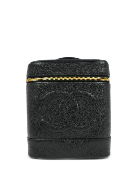 CHANEL Pre-Owned cosmetiquera Timeless Caviar 2000
