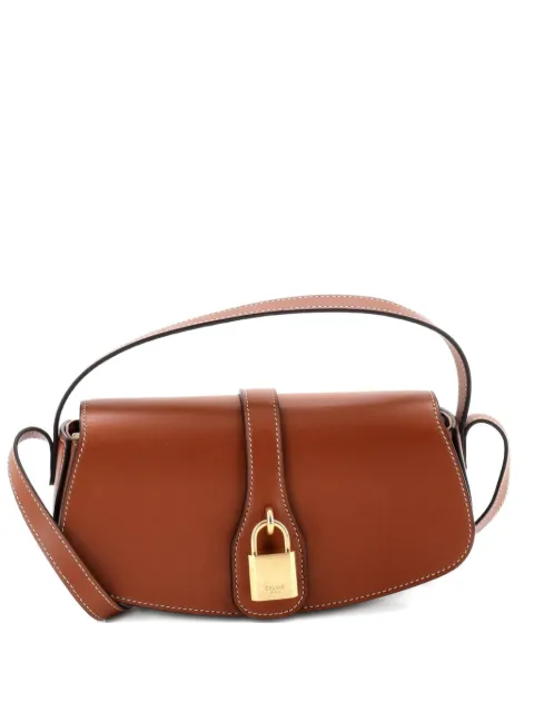 Celine Pre-Owned Tabou Clutch with Strap Smooth Calfskin shoulder bag