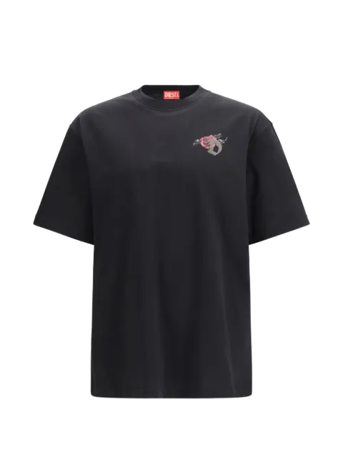Diesel floral-print T-shirt