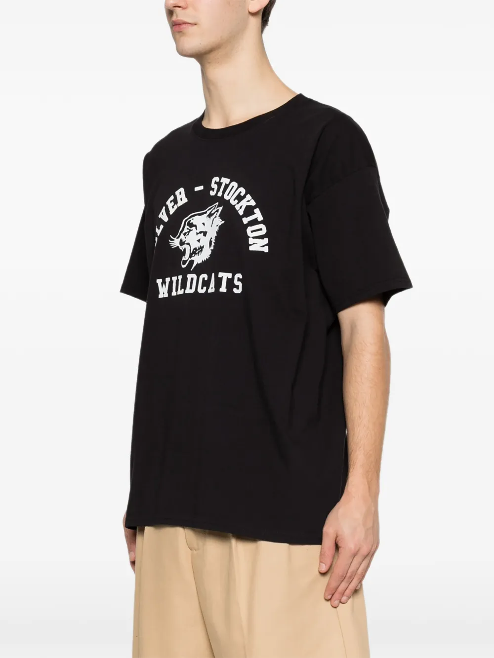  Wild Donkey Graphic T-shirt - Black 