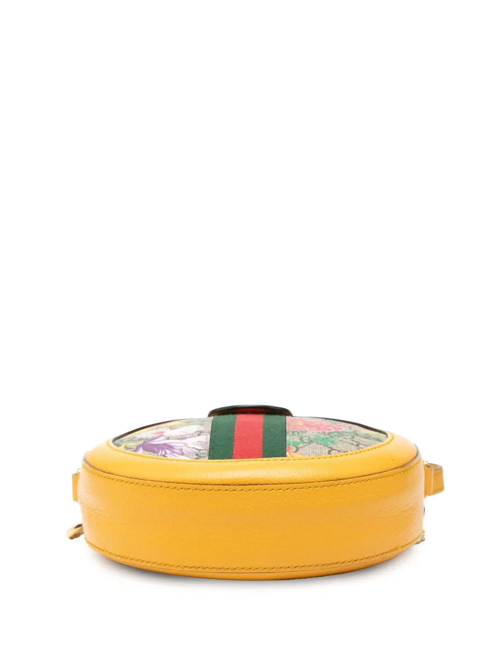 2016-2026 Mini Gg Supreme Flora Ophidia Round Crossbody Bag