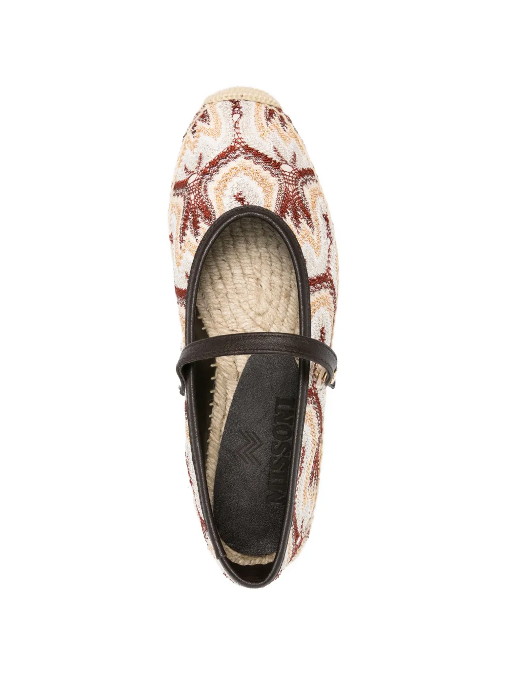 Missoni Espadrilles met bandjes en patroon Beige