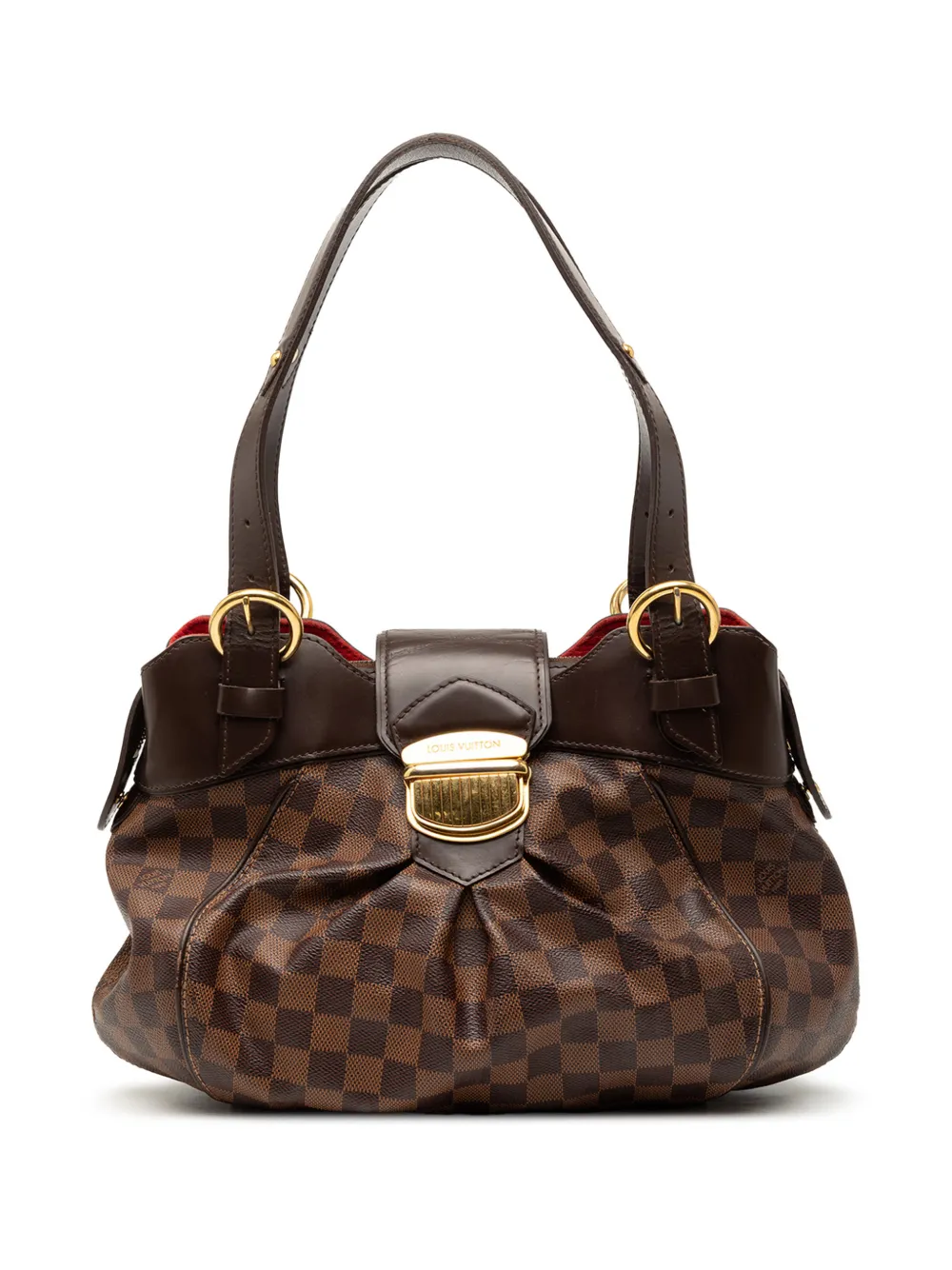 Louis Vuitton Pre-Owned 2009 Damier Ebene Sistina PM shoulder bag - Marrone