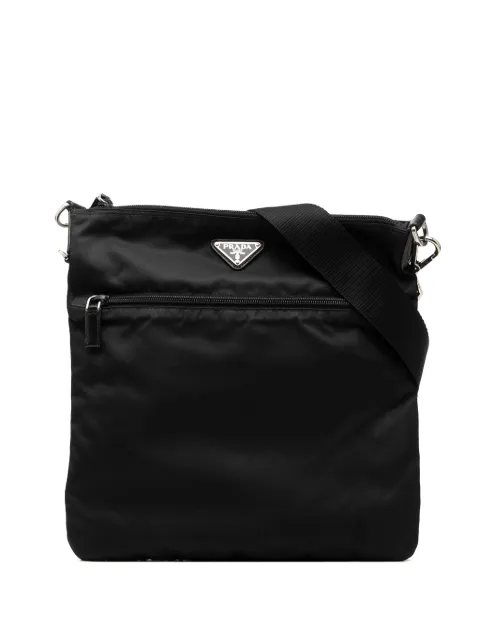 Prada Pre-Owned bandolera Tessuto con cremallera en la parte superior 2013-2025