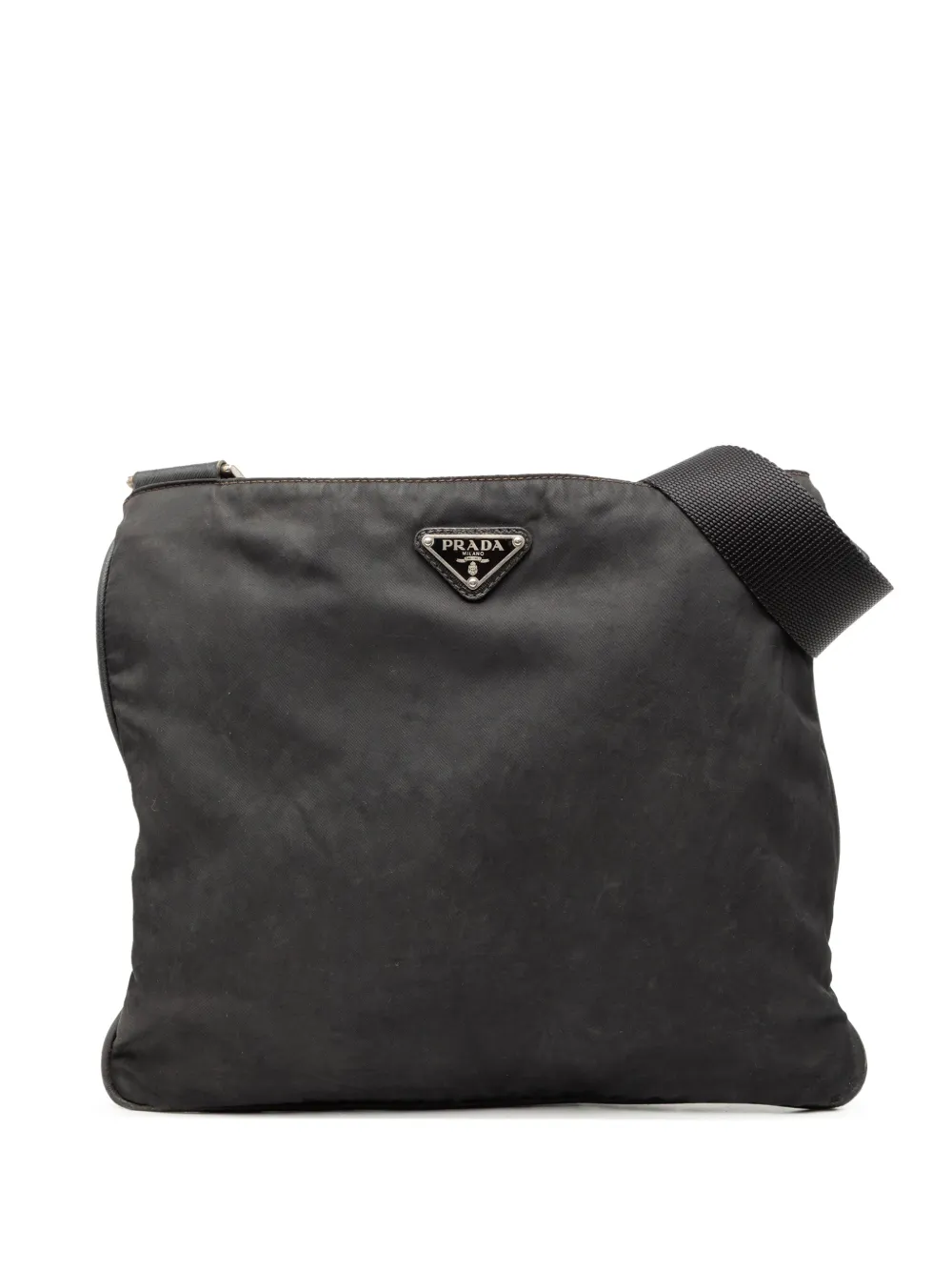 Prada Pre-Owned 2013-2025 Tessuto Zip Top crossbody bag - Nero