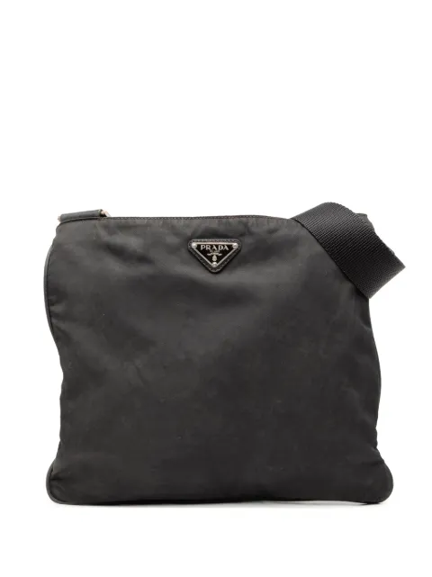 Prada Pre-Owned bandolera Tessuto con cremallera en la parte superior 2013-2025