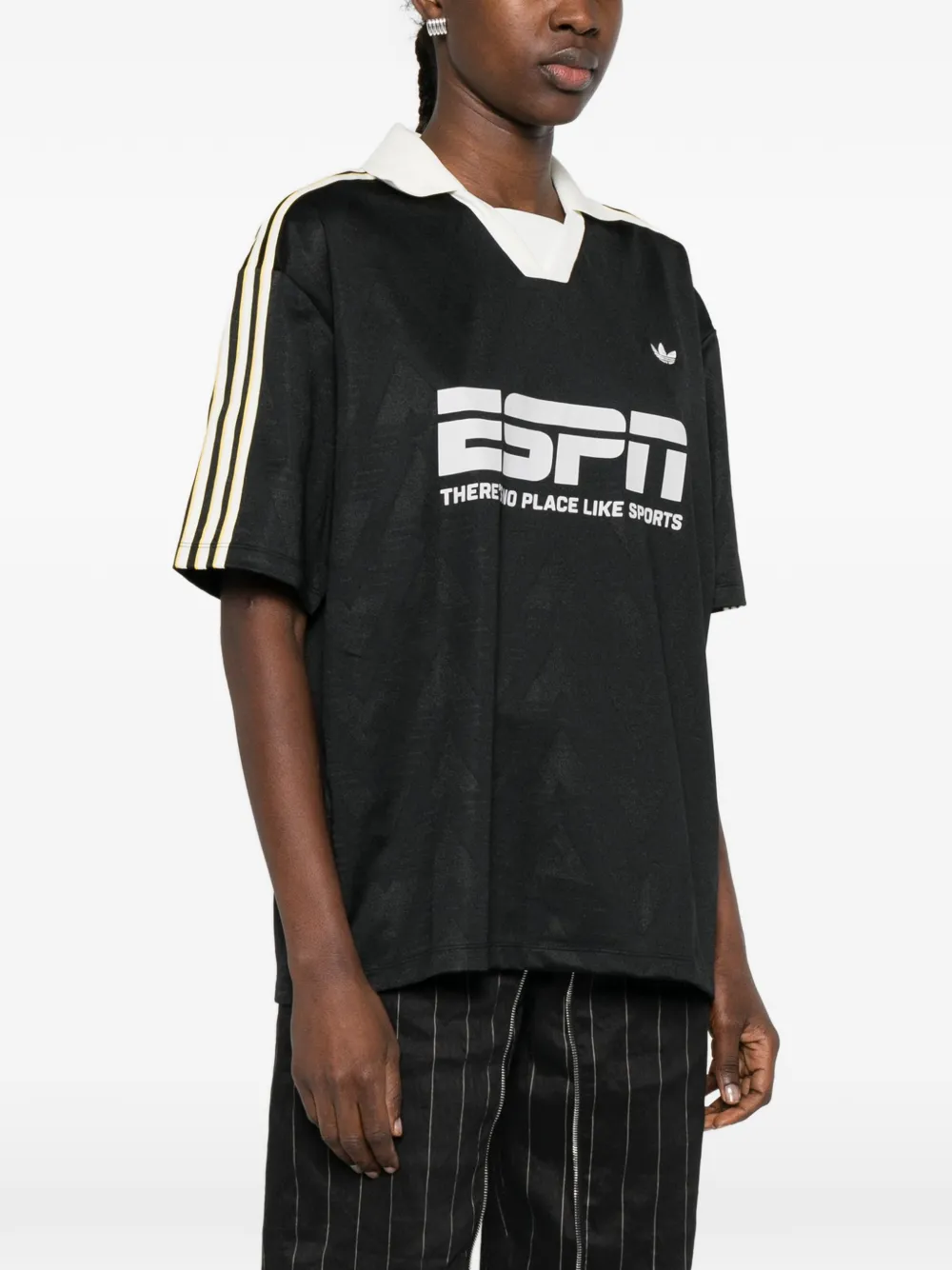 Adidas Football Jersey | Black | FARFETCH CA