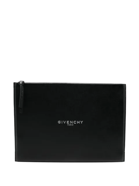 Givenchy Große Antigona Stamped Clutch mit Logo