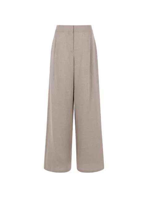Dusan herringbone-pattern trousers