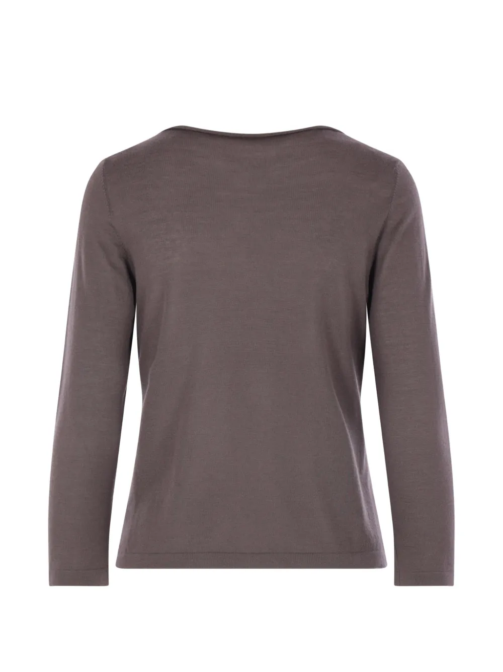  Dusan Boat-neck T-shirt - Brown 