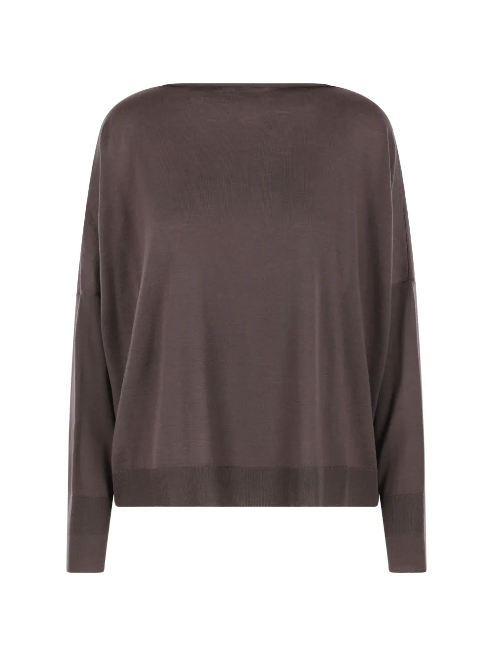 Dusan boat-neck sweater - Viola