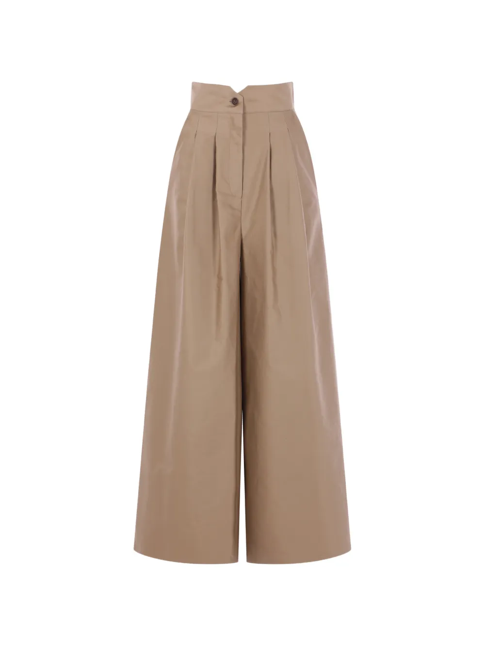 Dusan pleated wide-leg trousers - Toni neutri