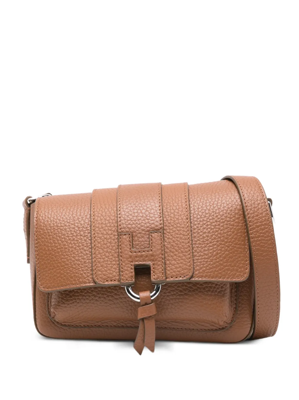 Hogan ring detail shoulder bag - Marrone