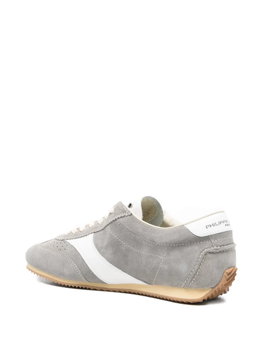 Philippe Model Paris panelled leather sneakers Grijs
