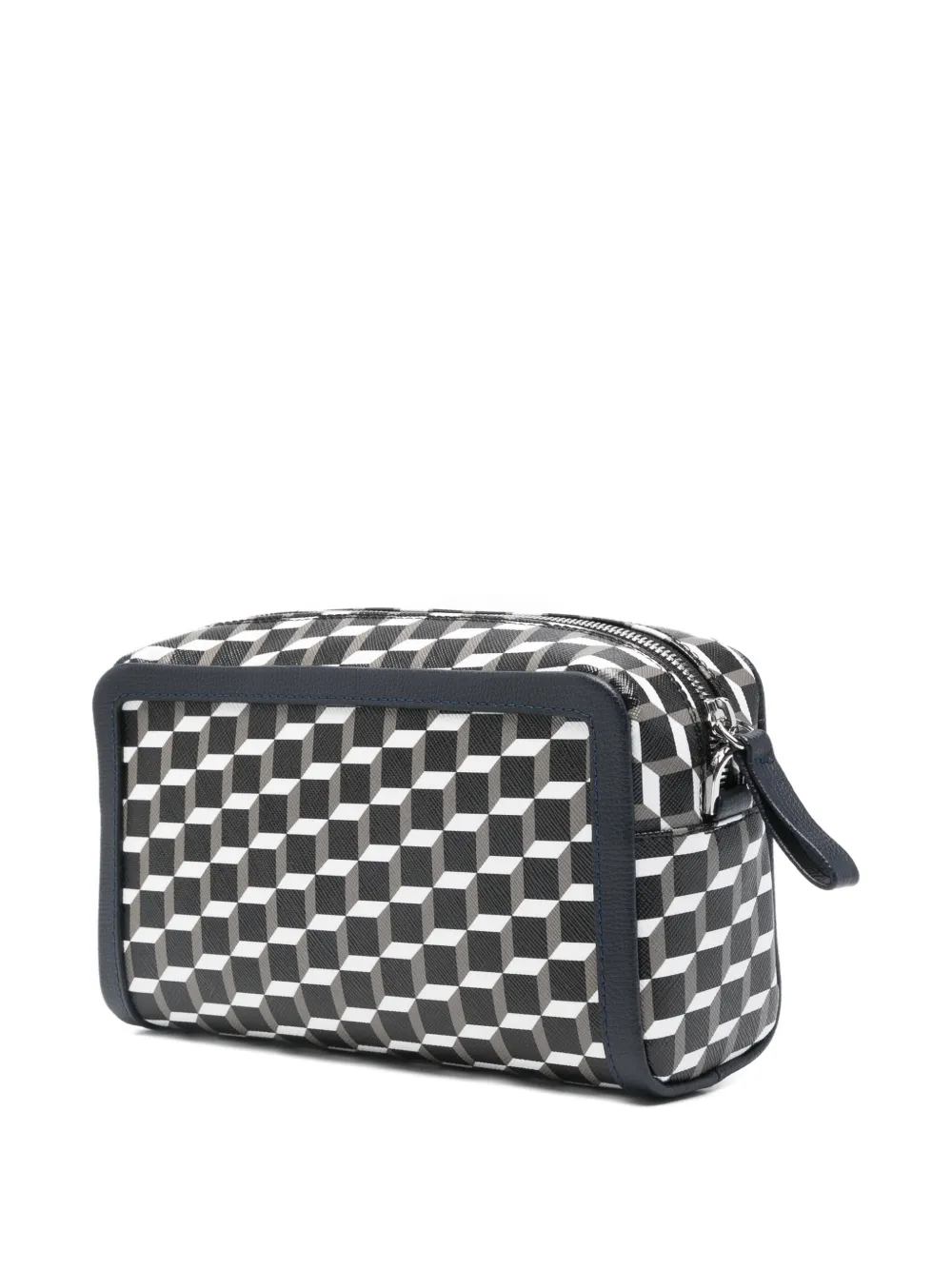  Pierre Hardy Geometric-print Clutch Bag - Black 