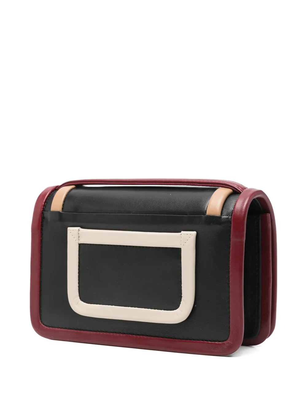  Pierre Hardy Leather Crossbody Bag - Black 