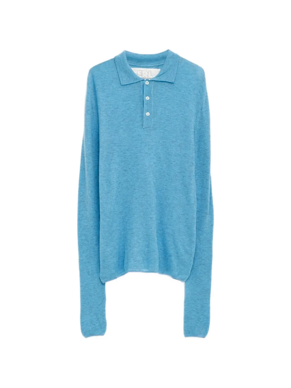 ERL buttoned polo shirt - Blau
