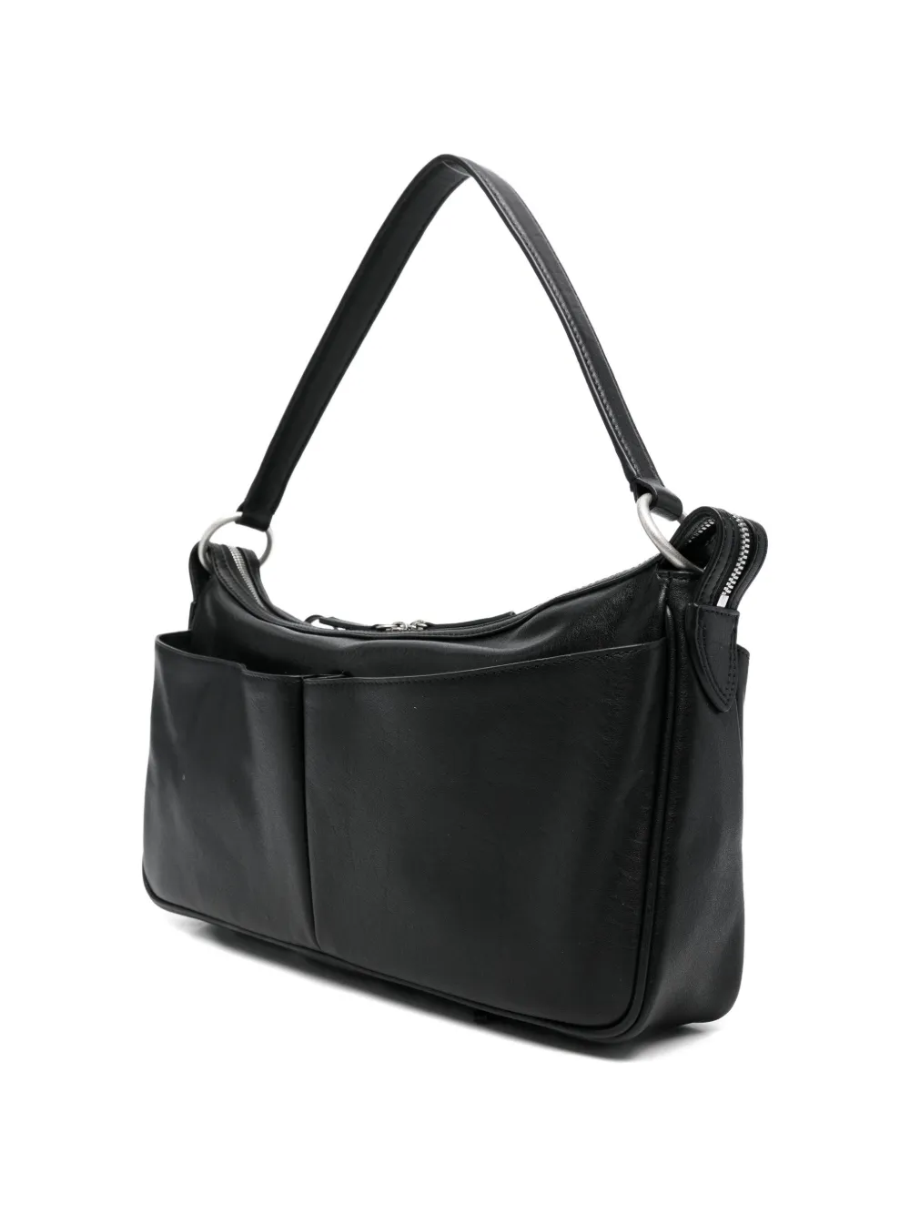 tie detail tote bag