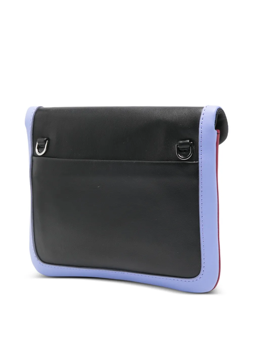  Pierre Hardy Colourblock Strap Clutch - Black 