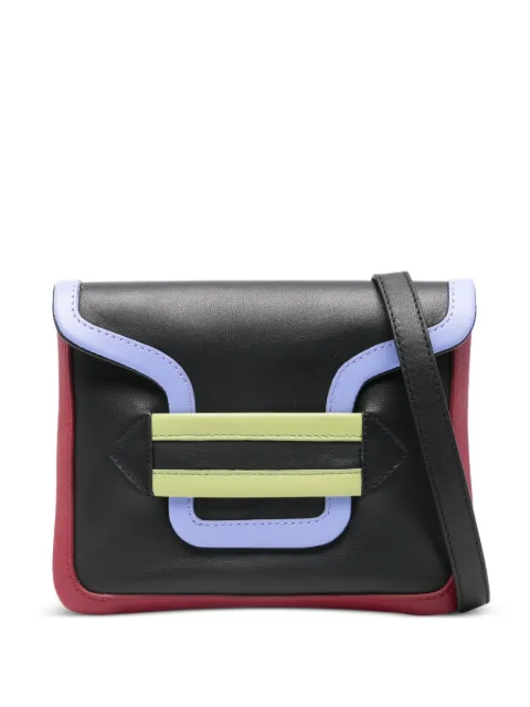Pierre Hardy colourblock strap clutch
