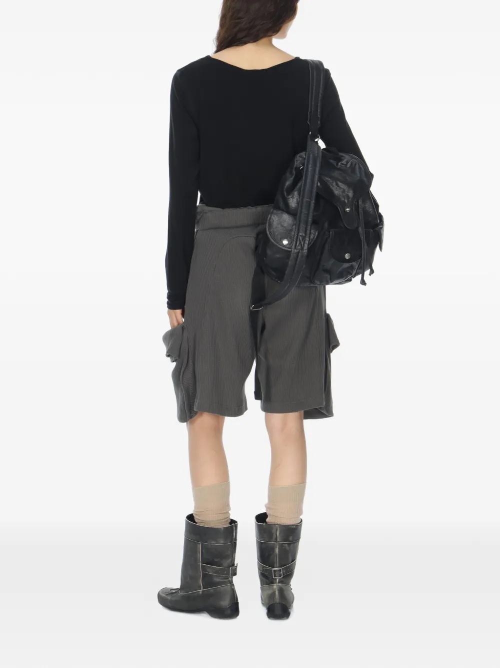 Hook Henley Long-Sleeve Top