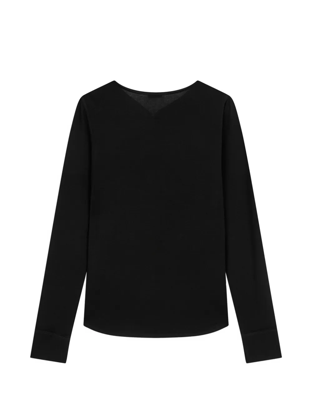 Hook Henley Long-Sleeve Top