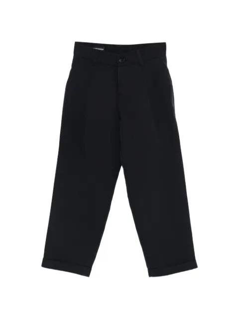 Emporio Armani Kids pantalon à logo brodé