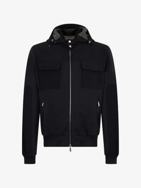 Moorer hooded jacket