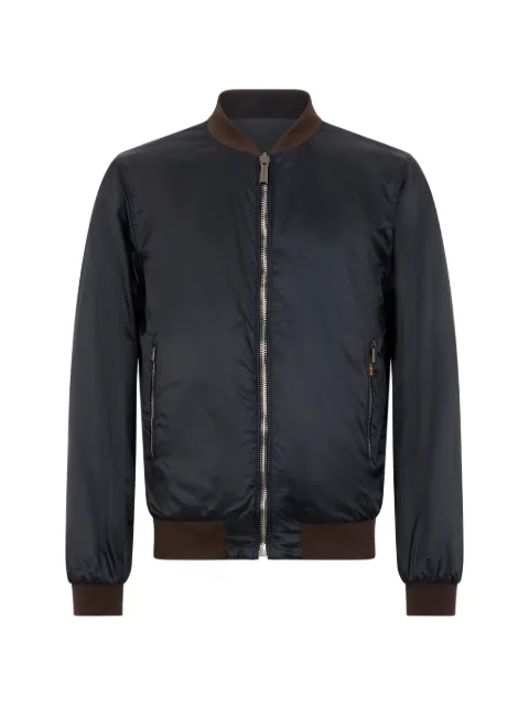 Moorer zip-up bomber jacket