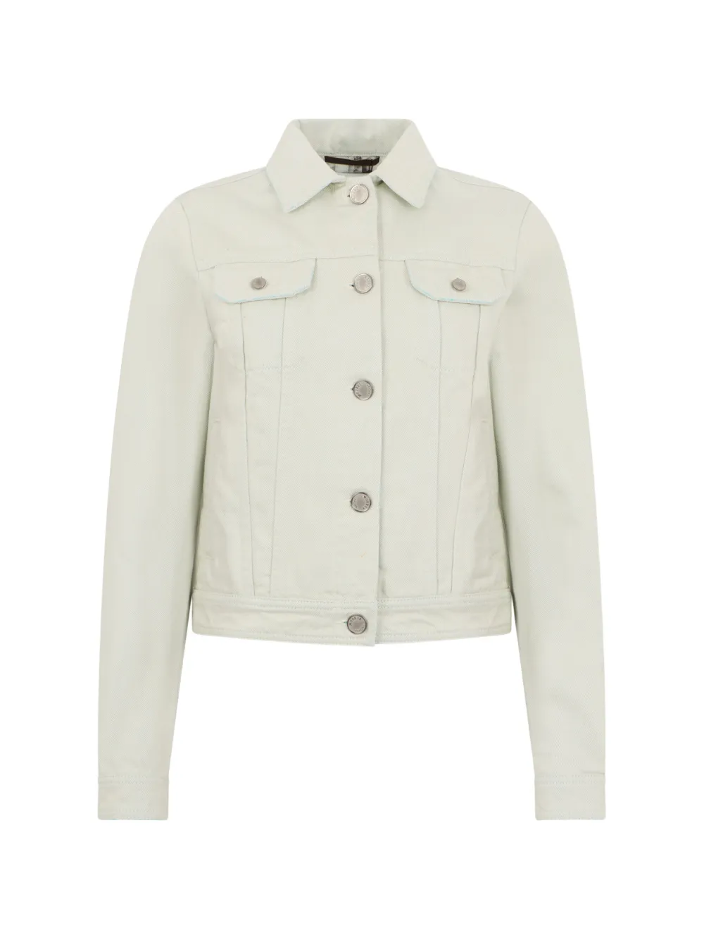 Moorer Elle denim jacket - Bianco