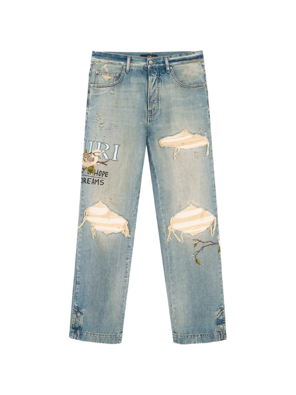 AMIRI distressed jeans - Blu