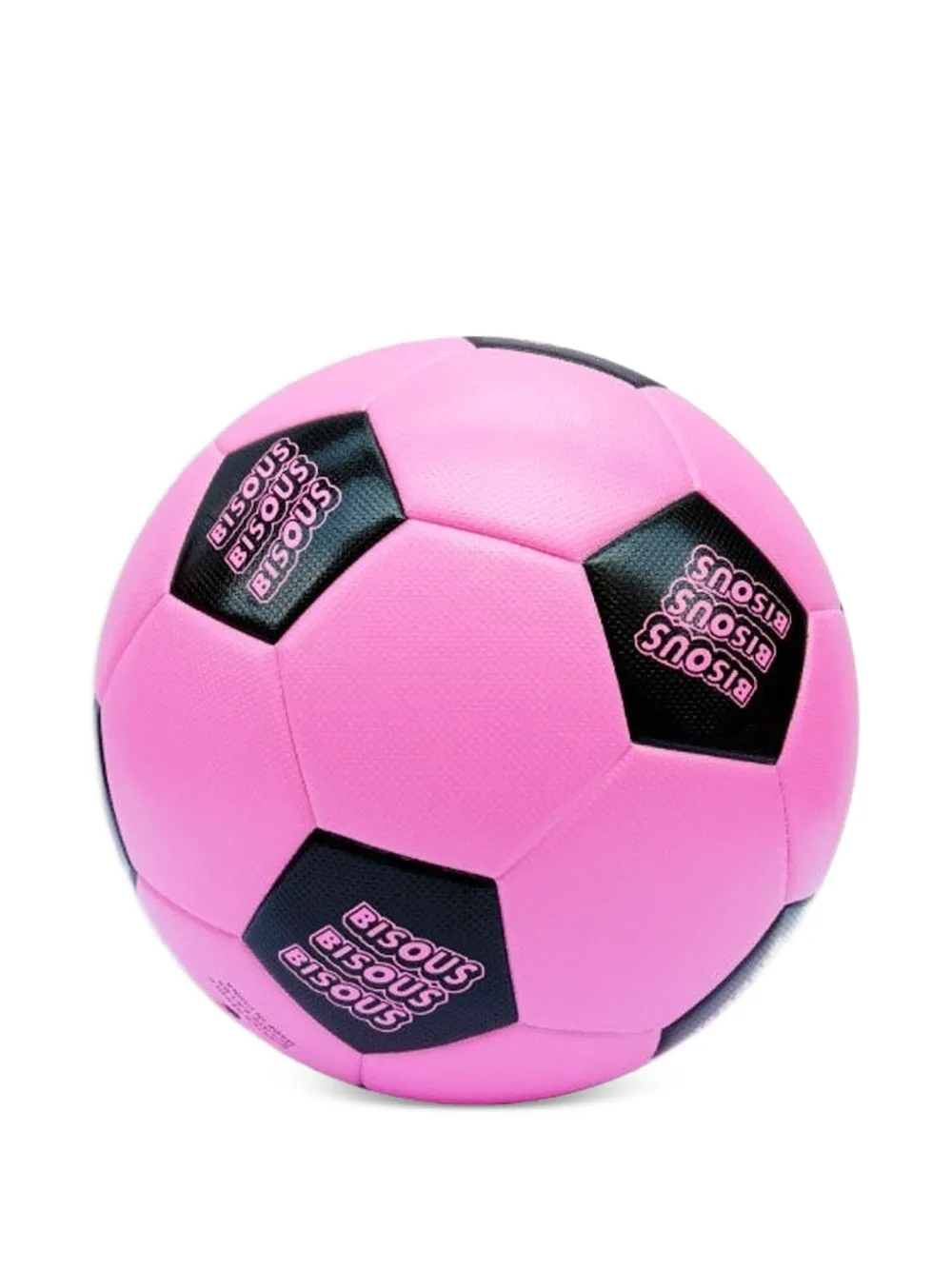 Bisous Skateboards leather football ball - Rosa