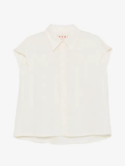 Marni chemise à boutonnière sur le devant