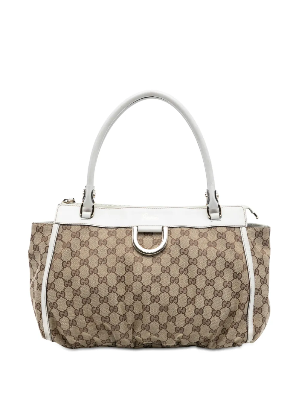 Gucci Pre-Owned 2016-2025 GG Canvas Abbey D Ring tote bag - Marrone