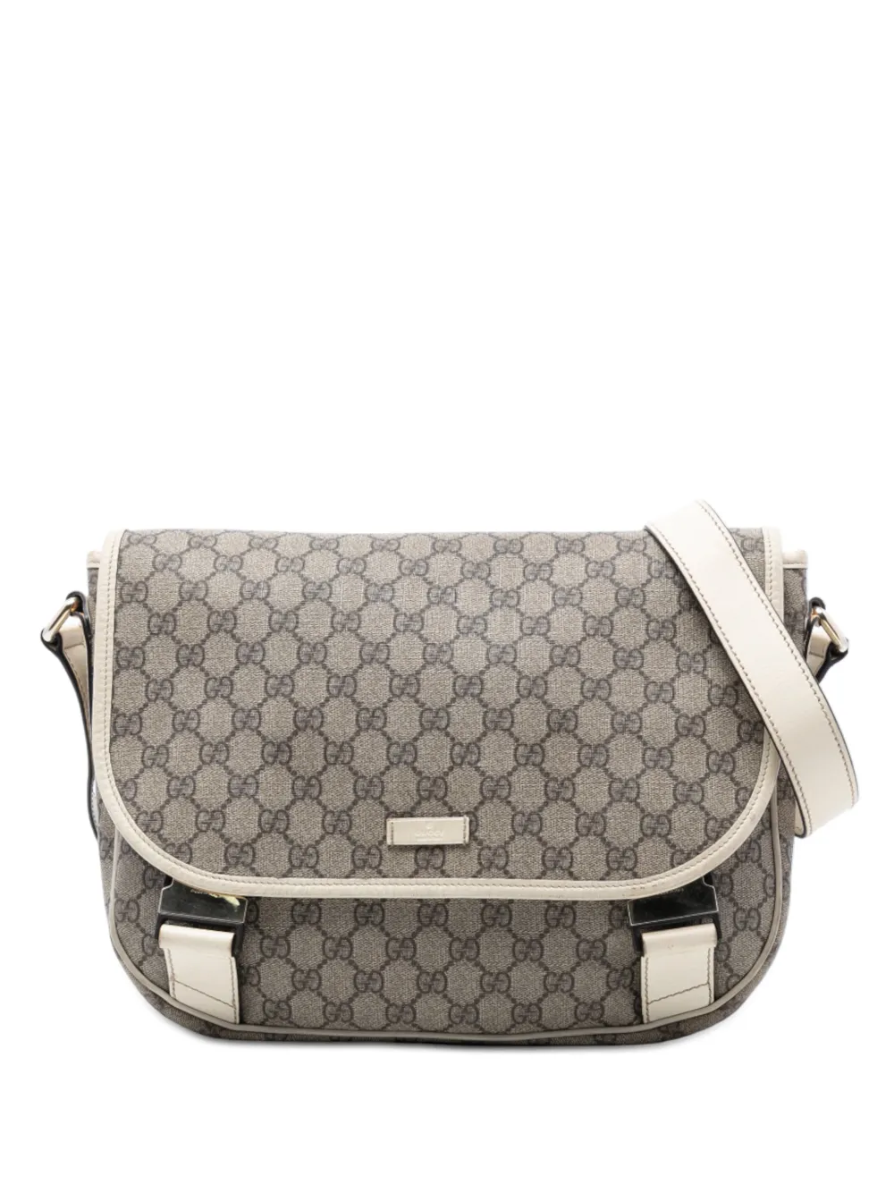 Gucci Pre-Owned 2016-2026 GG Supreme crossbody bag - Marrone