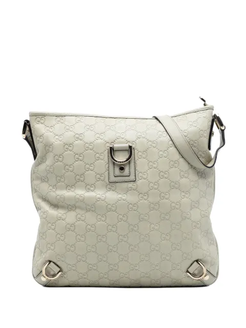 Gucci Pre-Owned 2016-2026 Guccissima Abbey D Ring crossbody bag
