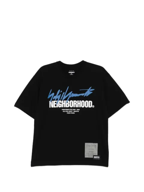 Yohji Yamamoto × NH short-sleeve T-shirt