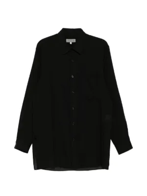 Ader Error Trs Tag Shirt | Black | FARFETCH