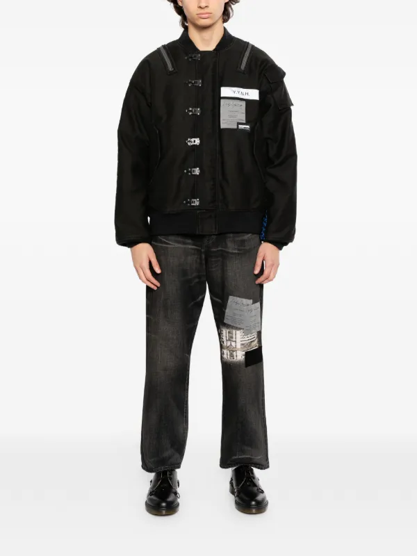 Yohji Yamamoto x Neighborhood A-1 Deck Jacket | Black | FARFETCH JO