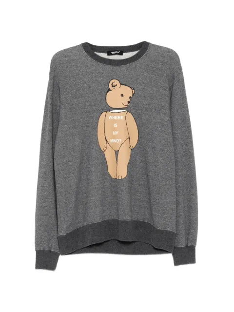 Undercover bear print sweatshirt