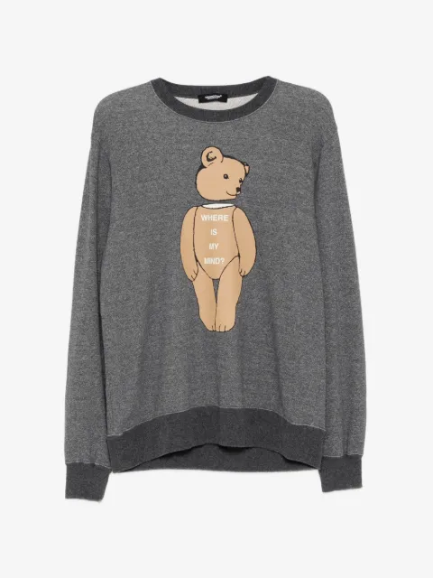 Undercover bear print sweatshirt