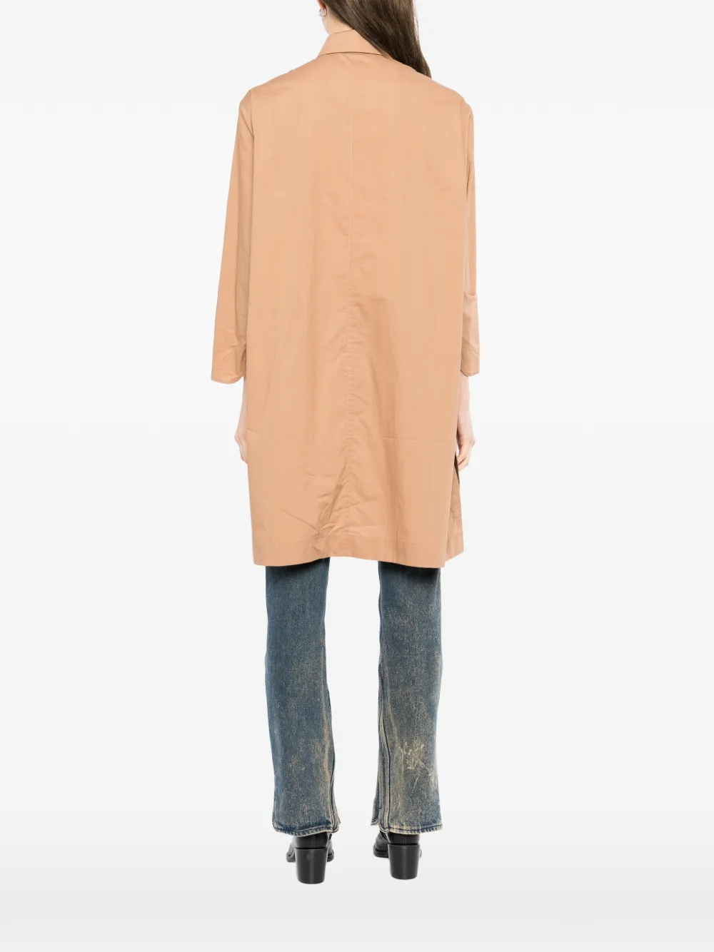 Undercover Blouse met zak en vlakken Beige